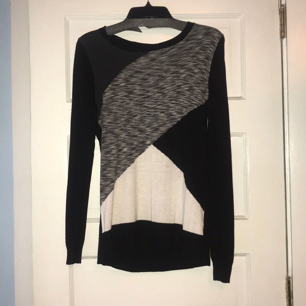Black Patterned Sweater